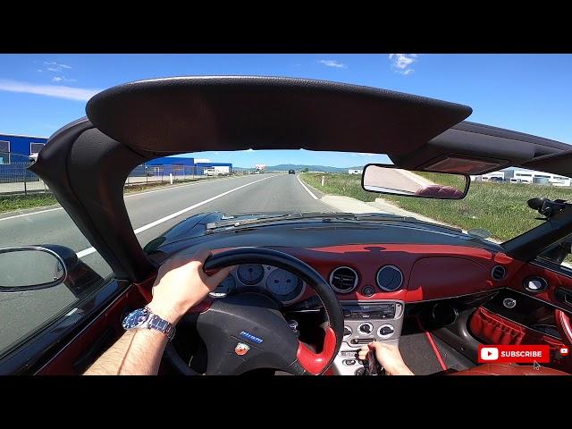 FIAT BARCHETTA 1.8 16V 130HP | POV 0-100km/h | dragy