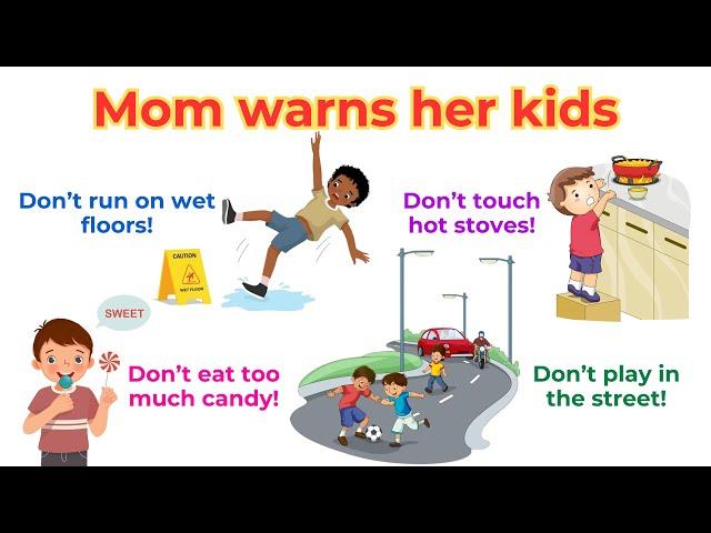 Are You Making These Dangerous Mistakes? | Spoken English for Kids | Daily use English Sentences