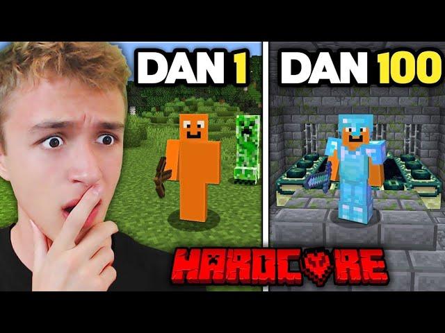 100 Dana Minecraft Prezivljavanje u Hardcore…