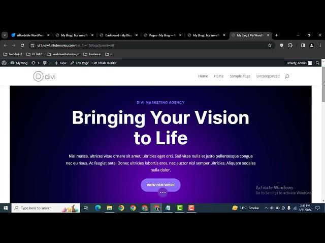 How to add shapes in divi wordpress website