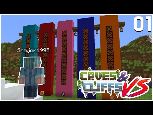 The BEST then WORST Start EVER! - Caves & Cliffs VS - Minecraft 1.18 - Ep.1