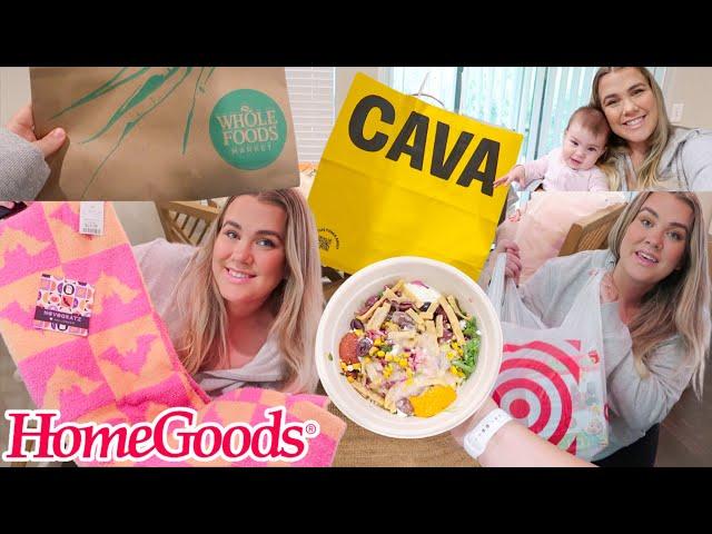 vlog: homegoods haul, pr packages, my new obsession & new gym!