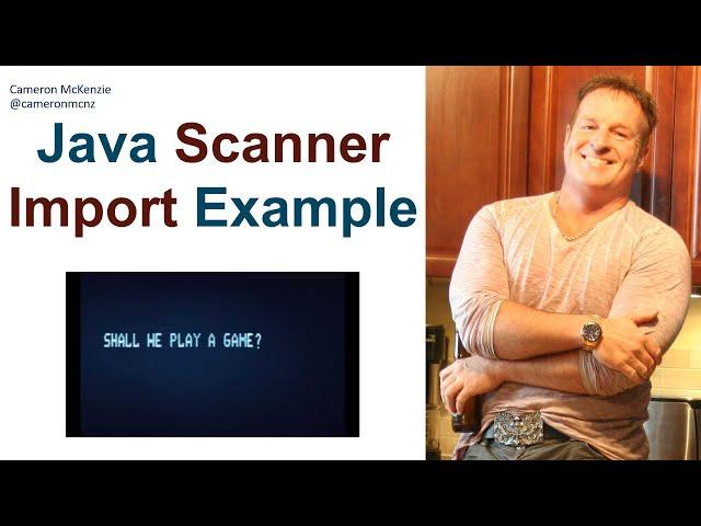 How to import the Java Scanner