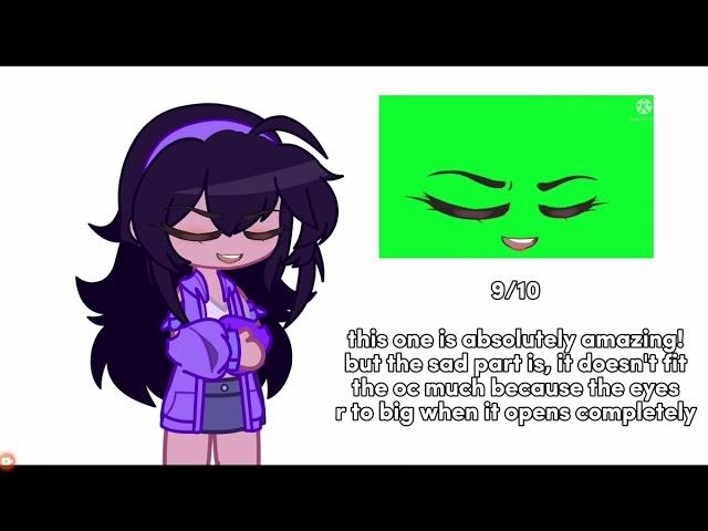 Rating gacha greenscreens cuz I have nothing to do :D //with credits//Aphmau//Read desc//