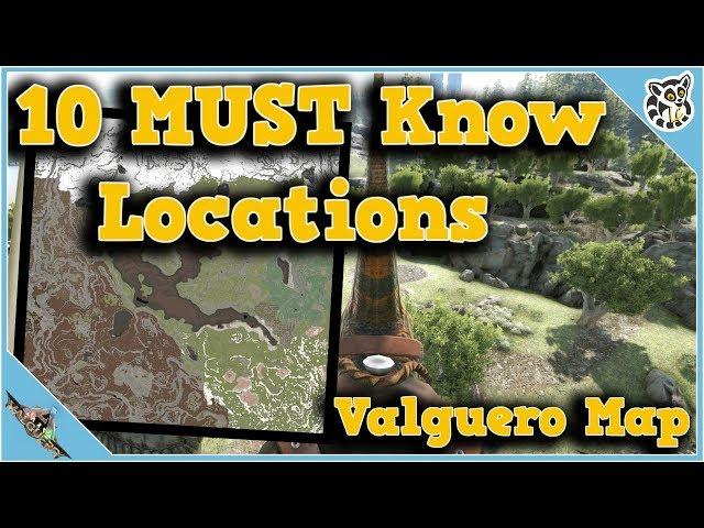 10 MUST Know Locations on Valguero - Ark: Survival Evolved