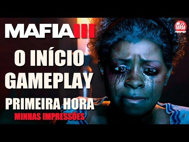 MAFIA 3 - GAMEPLAY DO INÍCIO / Primeira Hora Insana ( Legendado em Português com Facecam )