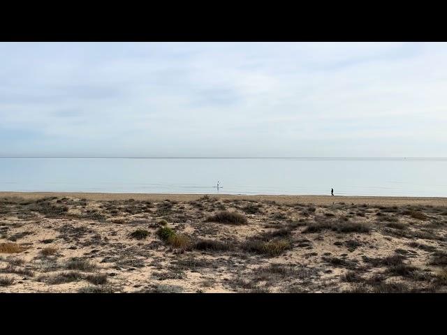 La Mata beach in end of December 2023