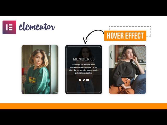 Elementor Text over Image on Hover | WordPress Elementor Pro Tutorial | Elementor Tricks