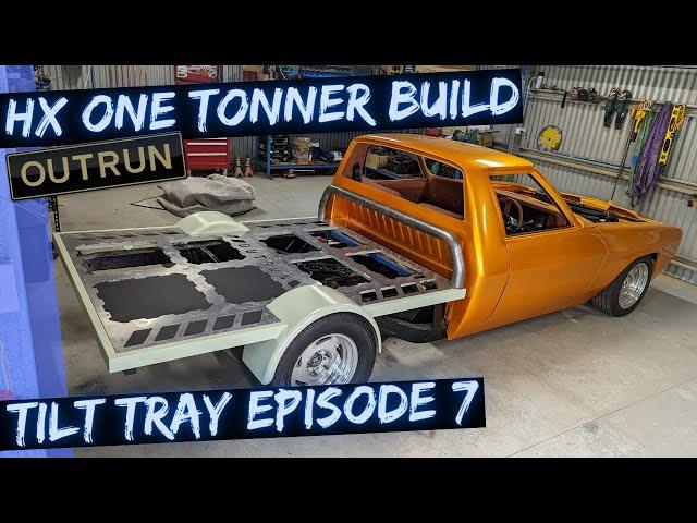 Tilt Tray Episode 7  \ Headboard \ Carbon Fibre Inserts - HX One Tonner Tray Build