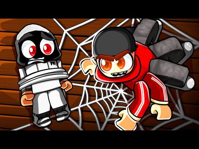 Surviving An EVIL SPIDER In Roblox!