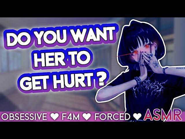 Your Goth Classmate turns Yandere[RP ASMR] [F4M] [Obsessive] [Forced]