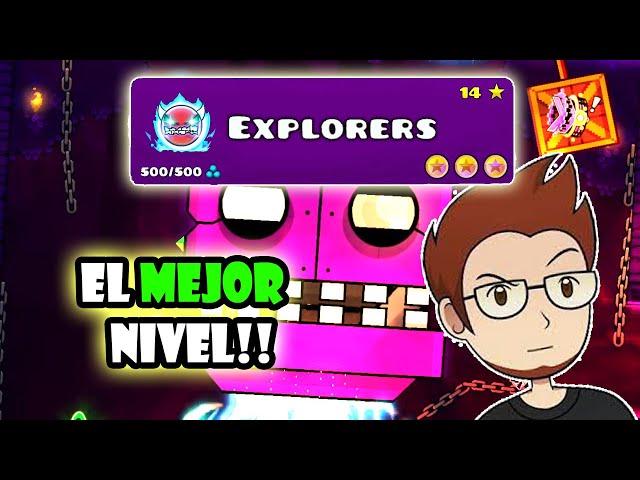 EXPLORERS EN GEOMETRY DASH 2.2!! (Fan-Made)