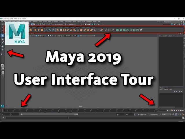 Intro to Maya 2019: Interface Tour