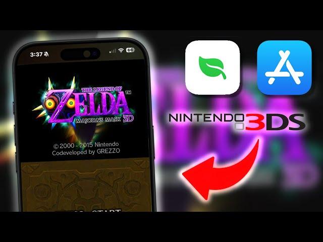 Legend of Zelda MAJORA’S MASK 3D on a IPHONE 16 | FOLIUM 3DS Emulator