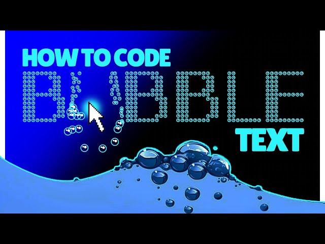 HTML5 Canvas Text Animation Tutorial [HTML, CSS, JavaScript]