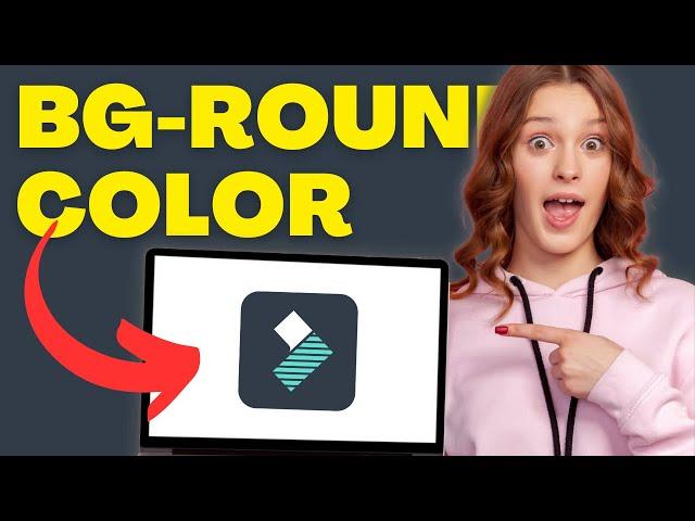 How To Change BACKGROUND COLOR In Filmora for 2023