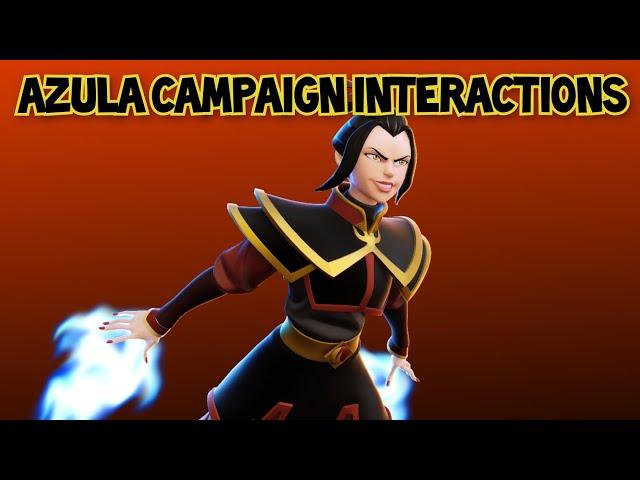 Nickelodeon All-Star Brawl 2 - Azula Campaign Interactions