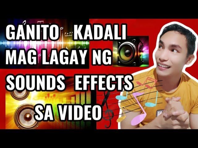 PAANO MAG LAGAY NG SOUND EFFECTS SA VIDEO (step by step)#facebookreels #capcut  SimpleVlog1986