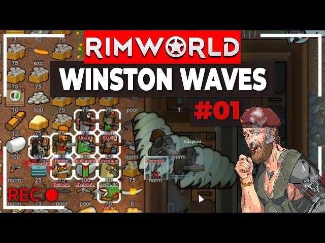 RimWorld Winston Waves | VOD 01