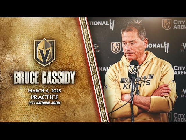 Bruce Cassidy 3/6: Reilly Smith Understands The Expectations & Happy To Have Him Back