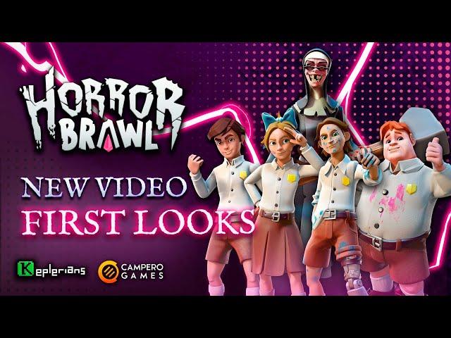 HORROR BRAWL FIRST LOOKS | KEPLERIANS & CAMPERO DEVS PLAYING | HORROR PASS | GAMEPLAY CHALLENGE