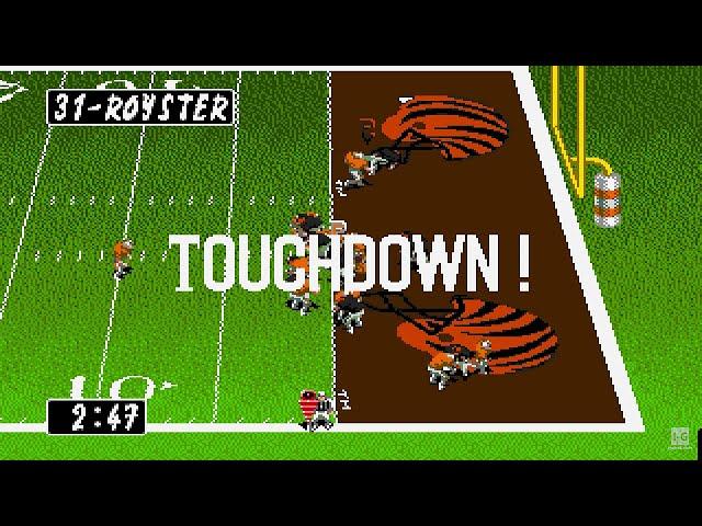 Tecmo Super Bowl II (1994) - Gameplay Sega Genesis / Mega Drive