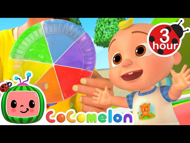 JJ Learns The Colors Song  CoComelon Nursery Rhymes and Kids Songs | 3 HOURS | After School Club