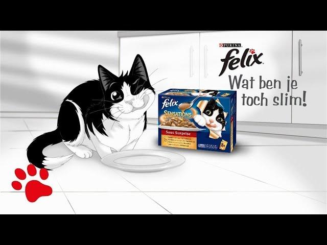 Purina FELIX Sensations Saus Surprise TV Commercial: Wekker