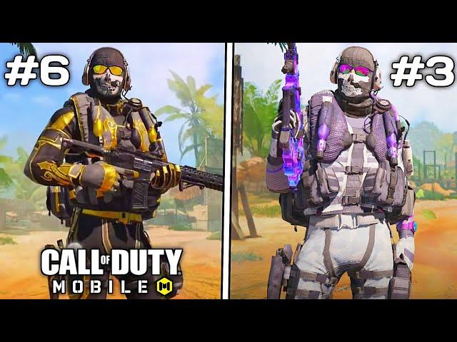 Ranking All 13 Ghost Skins In Cod Mobile! Worst To Best!