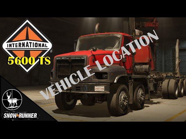 How To Unlock International Paystar 5600 TS (WI DLC) Snowrunner Vehicle Location