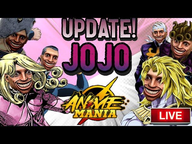 NEW JOJO UPDATE ON ANIME MANIA! Come Join & Play! Road to 2k Subs!