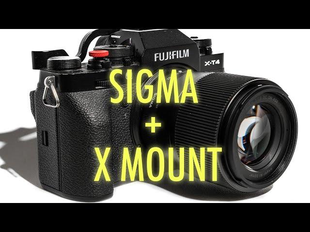 Sigma's Fujifilm X Mount Lenses | Hands on Overview with Cooper Naitove