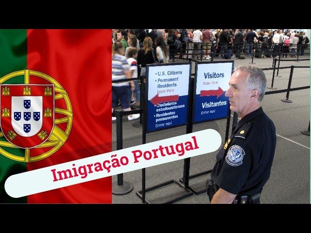 Como é, como funciona a  imigração em Lisboa Portugal em  2024