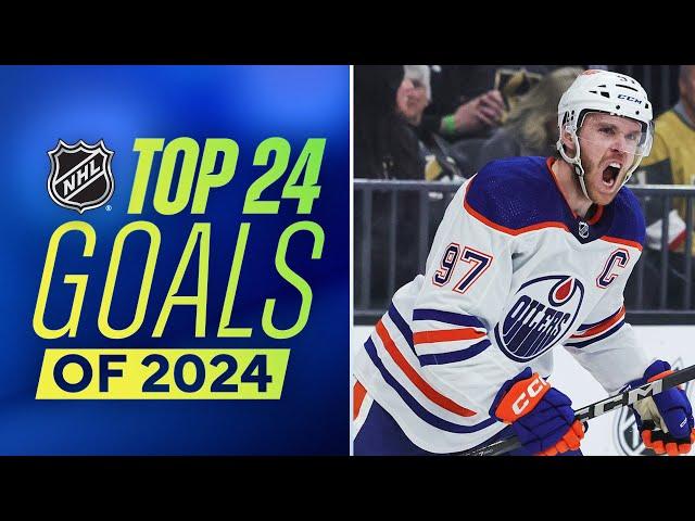 Top 24 NHL Goals from Calendar Year 2024 ️