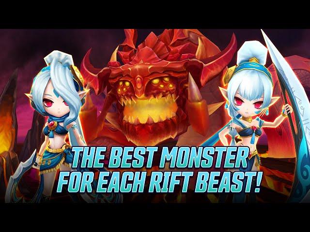 The Best Monster for Each Rift Beast!