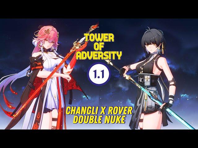 S0 R1 Changli & Rover Double Nuke | Hazard Zone - Tower of Adversity 1.1