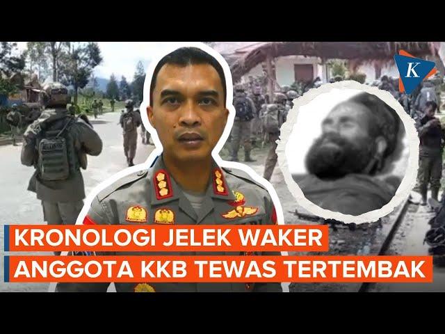 Kronologi Pasukan TNI-Polri Tembak Anggota KKB Jelek Waker di Papua