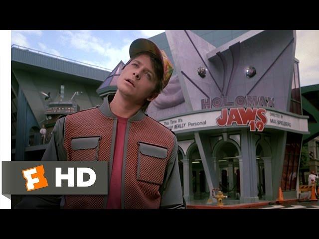 Back to the Future Part 2 (2/12) Movie CLIP - Hill Valley, 2015 (1989) HD