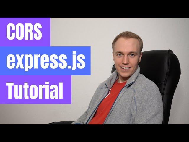 CORS express.js tutorial | Cross-Origin Resource Sharing in Node