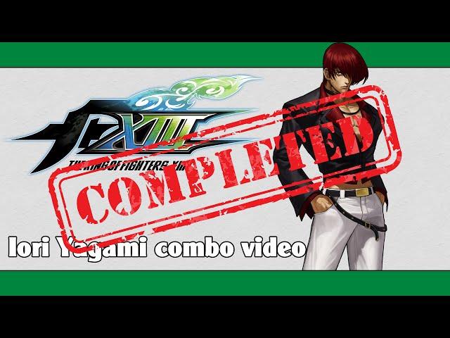 KoF XIII: Iori Yagami combo video (FINAL VERSION)