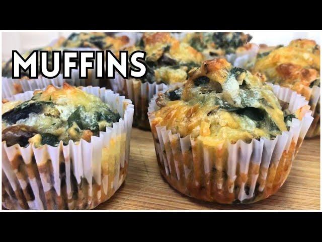 🟢 How to Make SAVOURY MUFFINS  ️   A PERFECT LUNCH BOX IDEA  