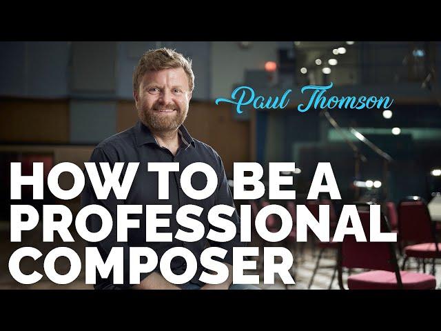 What does it take to be a professional composer?  [INTERVIEW With Spitfire Audio's Paul Thomson]