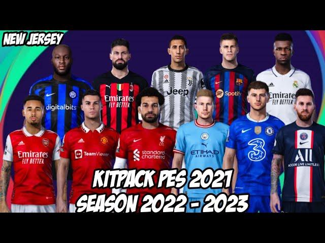 KITPACK PES 2021 SEASON 2022 - 2023 ( NEW JERSEY / KITPACK  )