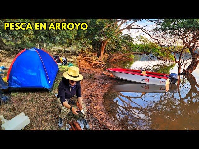 NOS VOLVIÓ LOCOS Este ARROYITO, Arroyo Tebycuari, Pesca en Paraguay