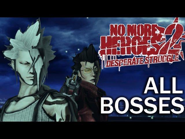 No More Heroes 2: All Bosses and Ending (4K 60fps) (Dolphin Emulator)