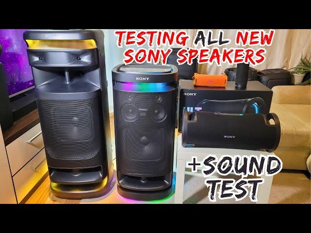 I Tested ALL NEW 2025 Sony ULT Speakers and  this is the results!