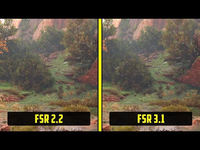 FSR 3.1 VS FSR 2.2 Image Quality Comparison (FSR IS NOW WORSE?!)