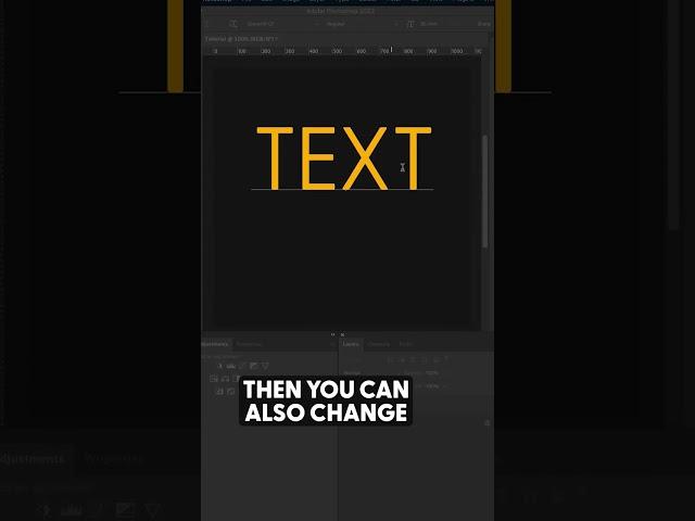 How to Create Hollow Text in Photoshop 2023!