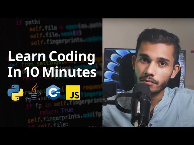 Learn Basics of Coding in 10 Minutes | Coding for Beginners