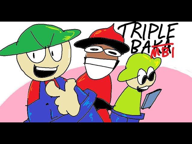 TRIPLE BAKA [dave and bambi golden apple]